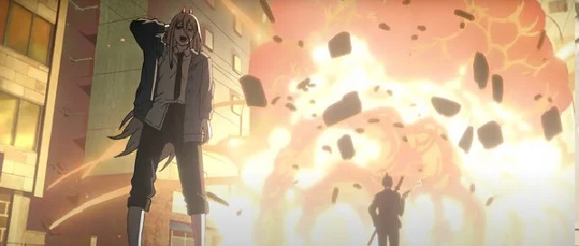 Explosion in Chainsaw Man Opening