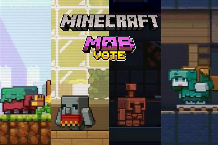 votação minecraft 2022 mobs