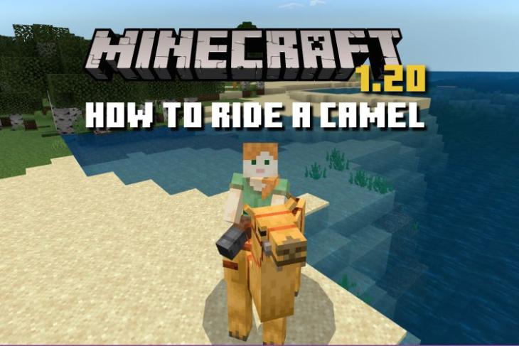 How to Ride a Camel in Minecraft 1.20