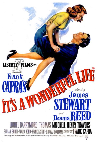 The official poster of "It's a Wonderful Life".