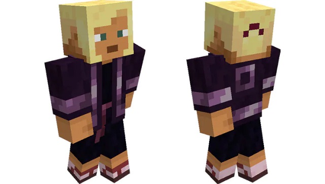 Man of many faces (coloured) Minecraft Skin