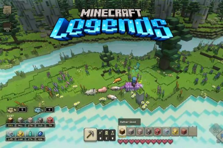 Minecraft Legends Gameplay Mit Neuen Mobs, Waffen Und Mehr Enthüllt