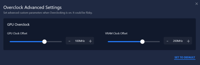 Overclock Legion 5i pro