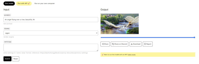 Pixray ai text to art