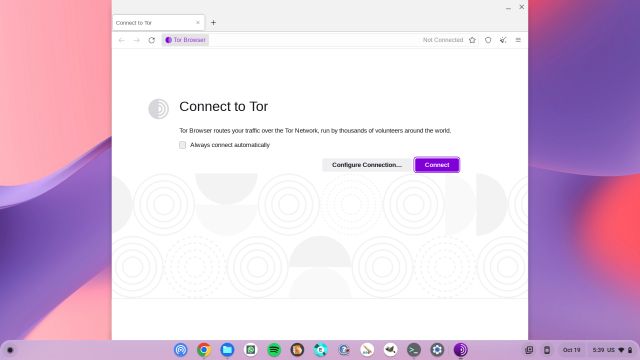 Chromebook に Tor ブラウザをインストールする (2022)