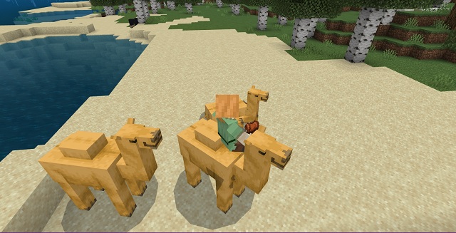 Minecraft's big 2023 update includes camels