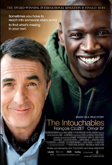 The official poster of "The Intouchables".