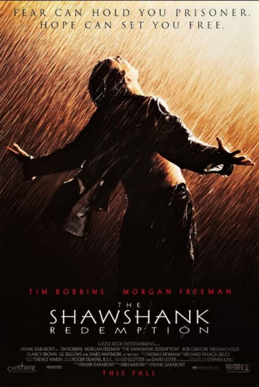 The official poster of "The Shawshank Redemption".