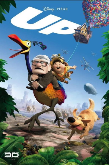 The official poster of  the inspirational movie "Up".