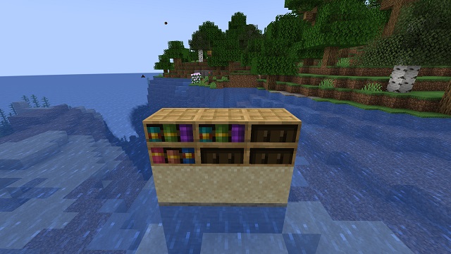 How to Make a Chiseled Bookshelf in Minecraft 1.20