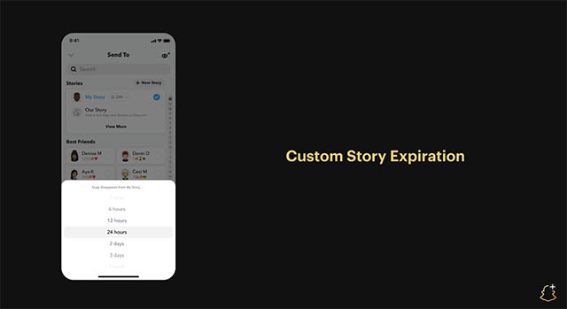 Benutzerdefinierte Story-Ablauftimer In Snapchat Plus