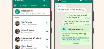how to create and use whatsapp call links