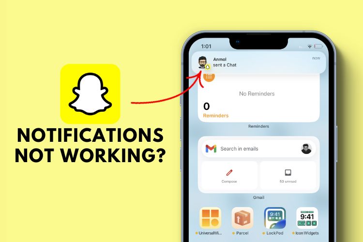 snapchat notification icon