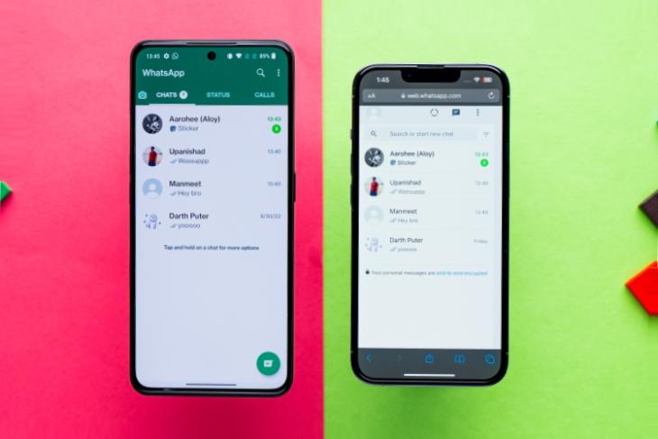 how to use the same whatsapp number on two phones
