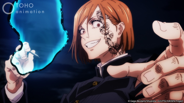 A picture of strongest character Nobara Kugisaki in JJK anime.
