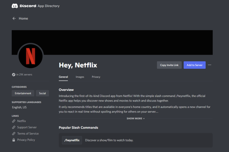 Leeds tolerancia salchicha Netflix Launches Official Discord Bot; Here's How to Use It | Beebom
