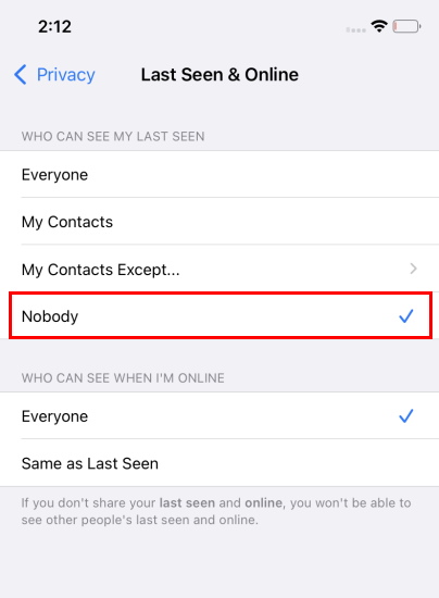 Wau Post - You can now hide your online status on WhatsApp