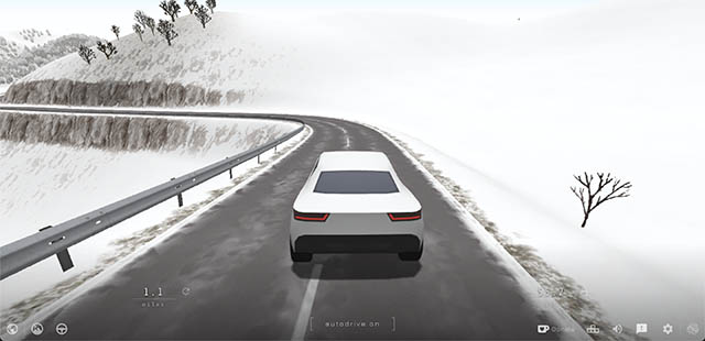 slow roads browser driving game
