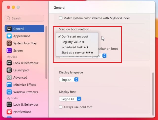 how to make your mac look like windows