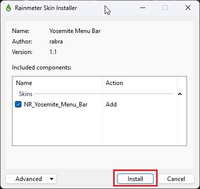 Làm cho Windows trông giống như macOS với Rainmeter