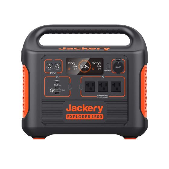 5. Jackery Explorer 1500 Tragbares Kraftwerk