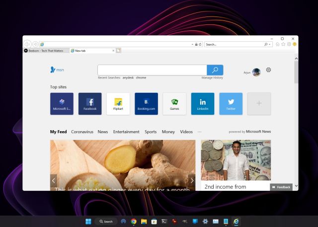 Activer Et Utiliser Internet Explorer Sur Windows 11 (2022)