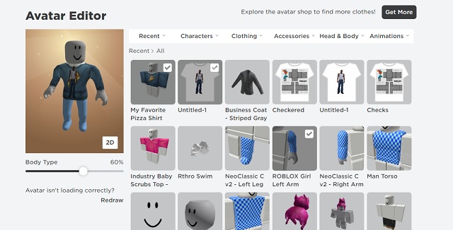 Bloxy News on X: The #Roblox Mobile Avatar Editor has gotten an