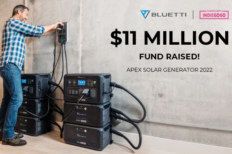 BLUETTI AC500 raise money