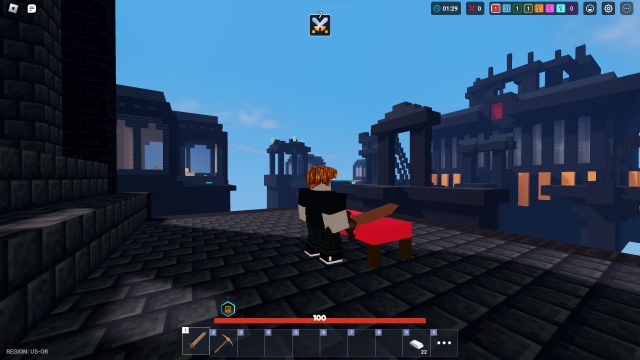 Hacker in roblox bedwars. : r/roblox