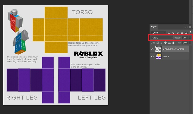 Roblox Pants Template: How to Make Custom Roblox Pants