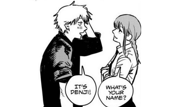 Chainsaw Man Chapter 2 Denji's Name
