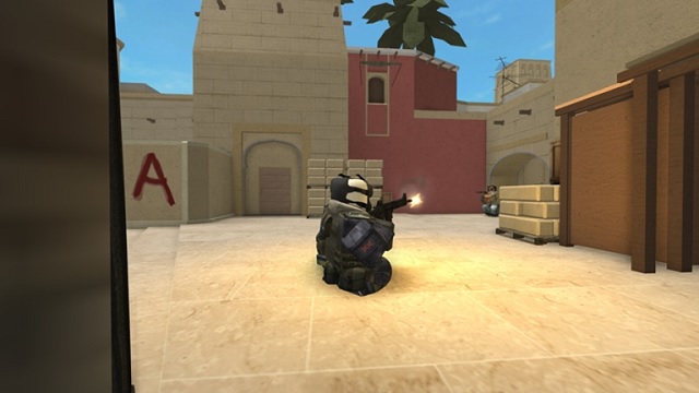 I 1v1 AIM HACKER.. (Roblox Arsenal) 