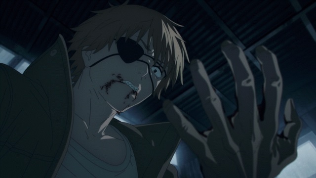 Denji Hustet Blut In Chainsaw Man Anime