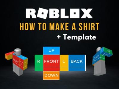 How to Make a Shirt on Roblox