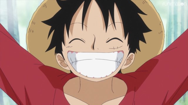 An image of Luffy from One Piece.