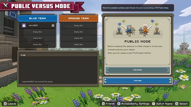 Minecraft server legend