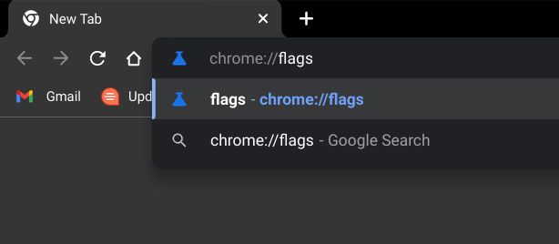 open chrome flags on a chromebook