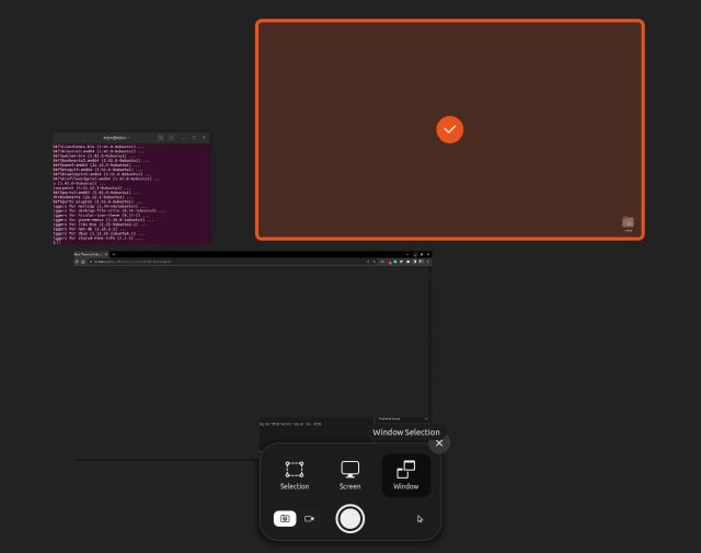 Prendre une capture d'écran dans Ubuntu à l'aide de raccourcis clavier