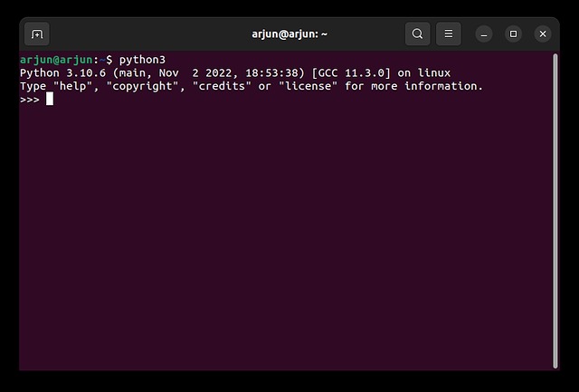 Vérifiez si Python est déjà installé dans Ubuntu