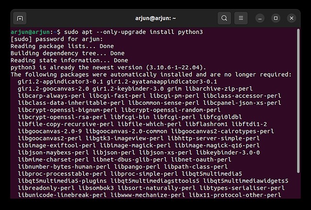 Überprüfen Sie, Ob Python Bereits In Ubuntu Installiert Ist