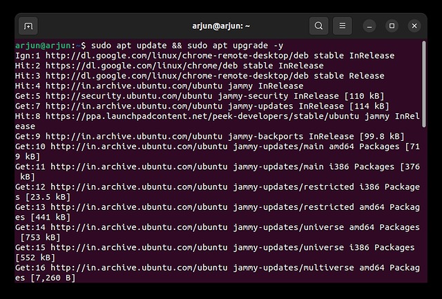 Installer Python dans Ubuntu à partir du référentiel officiel