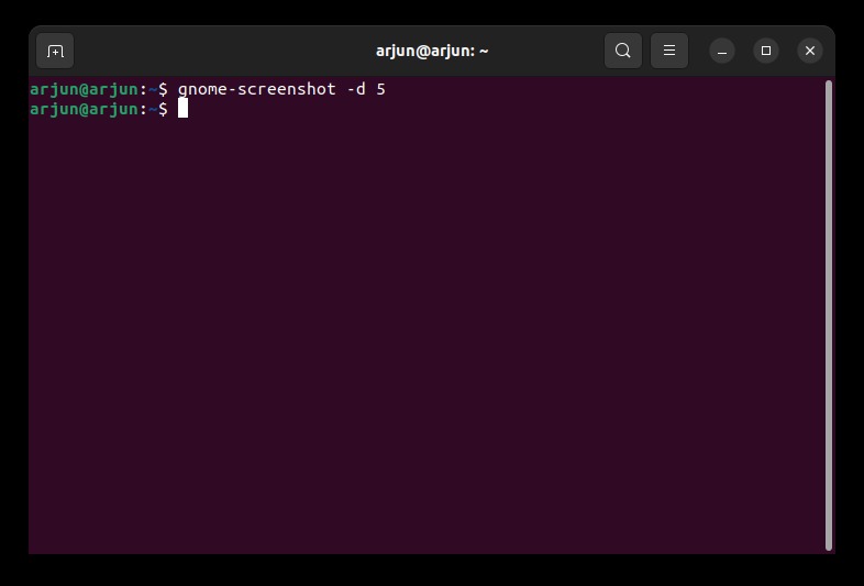 Take Screenshots in Ubuntu Using the Terminal