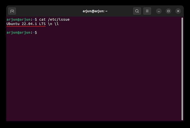 Get Ubuntu Version Using the Command Line