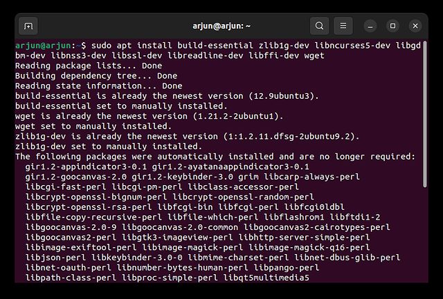 Creeu Python a Ubuntu des del codi font 