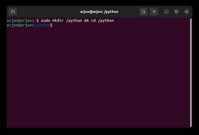 как установить python на линукс минт