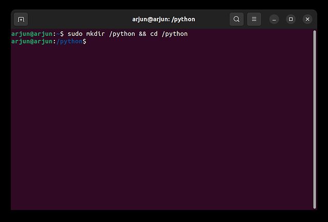 Construire Python dans Ubuntu à partir du code source 