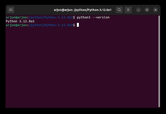 Construire Python dans Ubuntu à partir du code source 