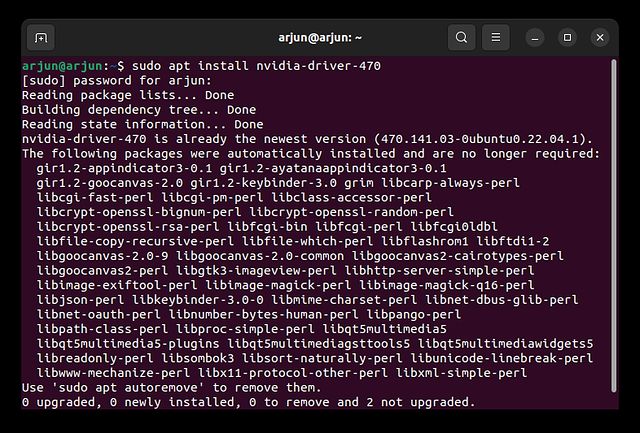 Cài đặt trình điều khiển trong Ubuntu từ Terminal