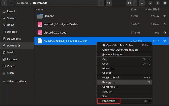 trình điều khiển ubuntu nvidia .run