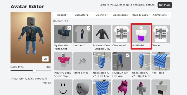 How to make a custom shirt or pants template for ROBLOX 